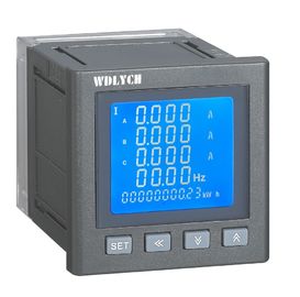 Amp/èrem/ètre Num/érique,M/ètre de courant multifonctionnel de Digital amp/èrem/ètre intelligent de voltm/ètre triphas/é