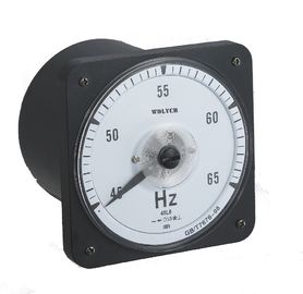 45-55hz Analog Frequency Meter , Analog Panel Meters 240 Degree Indicating Angle